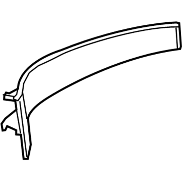 Mercedes-Benz 217-680-01-71 Center Molding