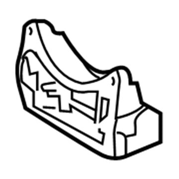 Mercedes-Benz 221-242-21-01 Rear Bracket