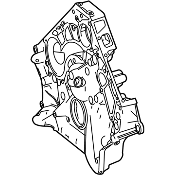 2009 Mercedes-Benz CLS63 AMG Timing Cover - 156-010-24-33