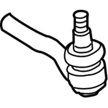 2006 Mercedes-Benz CLK500 Tie Rod End - 203-330-40-03