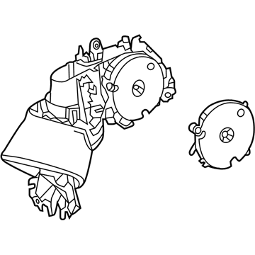 Mercedes-Benz 218-810-39-00 Mirror Assembly