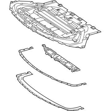 Mercedes-Benz 190-520-06-00 Front Shield