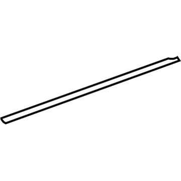 Mercedes-Benz 207-670-11-00 Window Molding