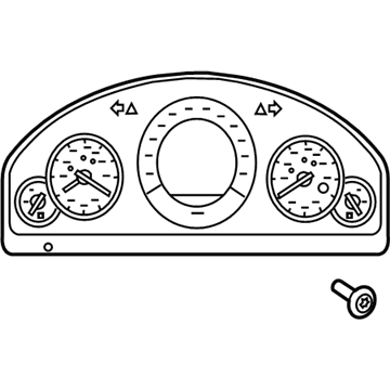 Mercedes-Benz 212-900-13-14-80 Instrument Cluster