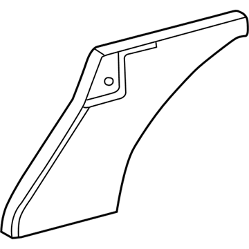 Mercedes-Benz 463-692-35-01-9045 Lower Quarter Trim