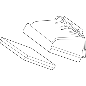 Mercedes-Benz 297-830-21-00 Air Inlet Assembly