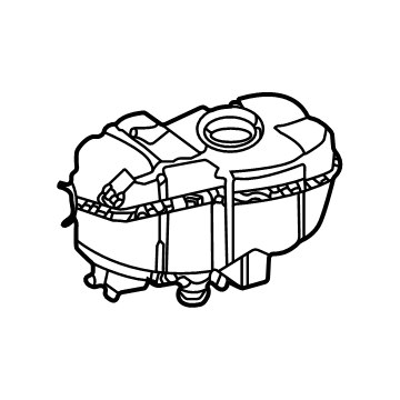 2018 Mercedes-Benz AMG GT R Coolant Reservoir - 190-500-18-00