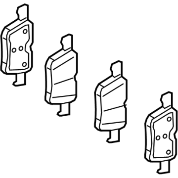 Mercedes-Benz 000-420-04-06 Brake Pads