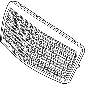 Mercedes-Benz 210-880-04-83 Grille Assembly