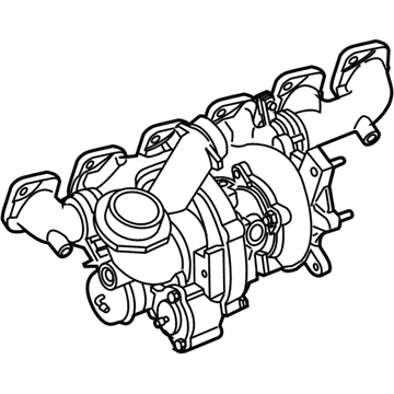 Mercedes-Benz SL600 Turbocharger - 275-090-23-80-80