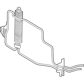 2004 Mercedes-Benz E55 AMG Power Steering Hose - 211-466-19-24