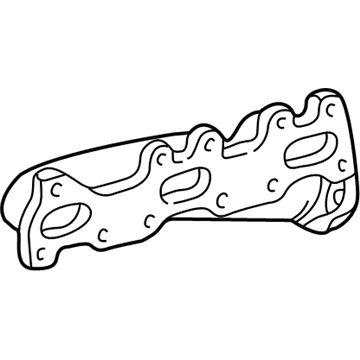 Mercedes-Benz 300CE Exhaust Manifold - 104-142-59-01