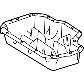 Mercedes-Benz 278-010-19-28 Lower Oil Pan