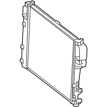 2010 Mercedes-Benz S600 Radiator - 221-500-34-03