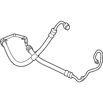 2008 Mercedes-Benz CLS550 Power Steering Hose - 211-460-23-24