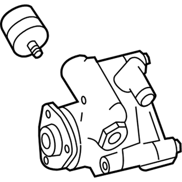 2014 Mercedes-Benz CL600 Power Steering Pump - 000-466-10-00-80