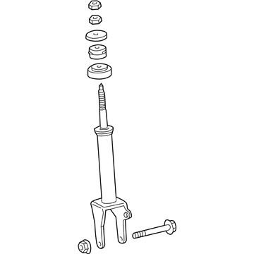 1999 Mercedes-Benz E55 AMG Shock Absorber - 210-320-36-30