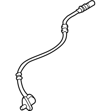 Mercedes-Benz 163-540-08-17 Front Speed Sensor