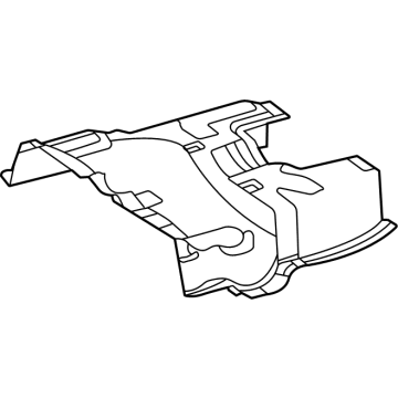 Mercedes-Benz 167-680-73-08 Heat Shield