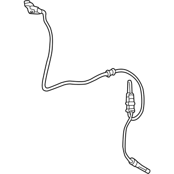 Mercedes-Benz GLE350 ABS Wheel Speed Sensor - 166-905-40-02