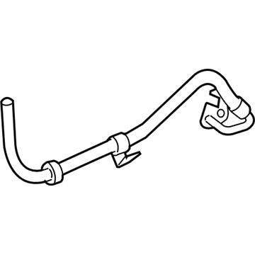 2010 Mercedes-Benz E550 Power Steering Hose - 212-460-13-24