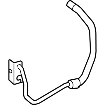 2008 Mercedes-Benz C63 AMG Power Steering Hose - 204-466-04-81-64