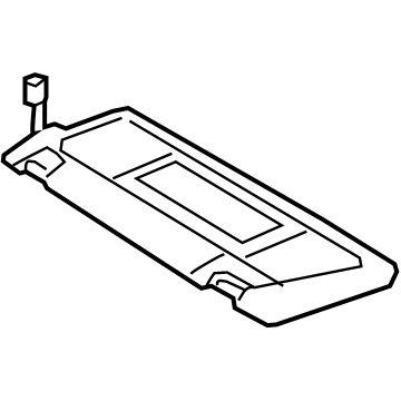 Mercedes-Benz 463-810-73-00-8U26 Sunvisor