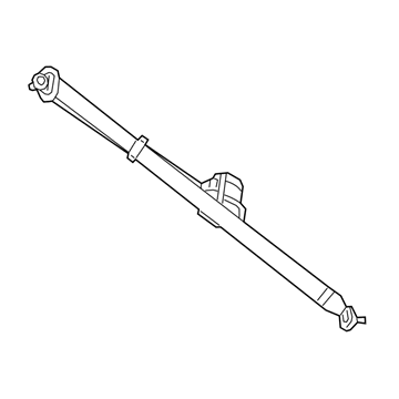 Mercedes-Benz 463-860-56-00-64-9C94 Lap & Shoulder Belt