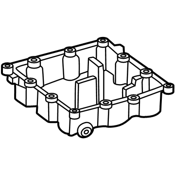 Mercedes-Benz 139-010-12-02 OIL PAN