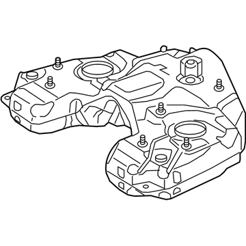 Mercedes-Benz GL550 Fuel Tank - 166-470-58-01