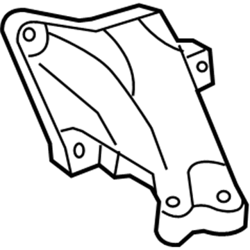 Mercedes-Benz 642-223-52-04 Front Mount Bracket