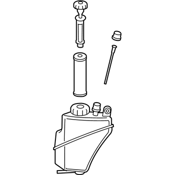 Mercedes-Benz 221-320-02-14 Oil Reservoir