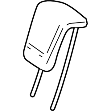 Mercedes-Benz 292-970-19-50-1B55 Headrest