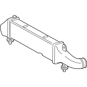 Mercedes-Benz 170-500-04-00 Intercooler