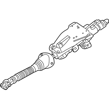 2002 Mercedes-Benz G500 Steering Column - 463-460-32-16