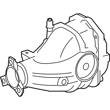 Mercedes-Benz 166-350-29-00-80 Differential Assembly