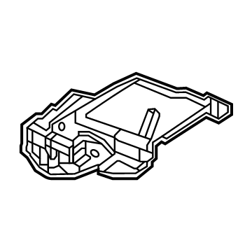 Mercedes-Benz 297-545-25-01 Control Module Cover