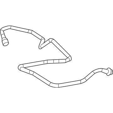 Mercedes-Benz 164-430-00-29 Vacuum Hose