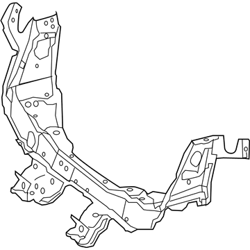 Mercedes-Benz 212-610-17-14 Lower Crossmember