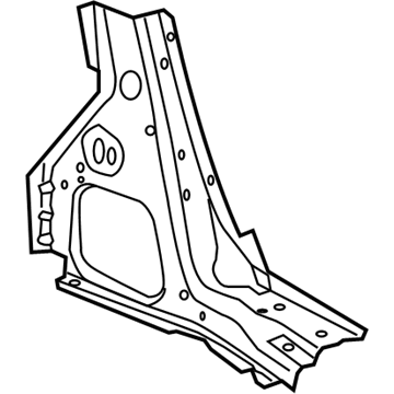 Mercedes-Benz 212-640-20-16-64 Tail Lamp Panel