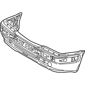 1999 Mercedes-Benz E55 AMG Bumper - WA-210-885-24-25