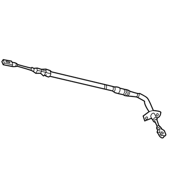 Mercedes-Benz 906-420-70-85 Parking Brake Cable