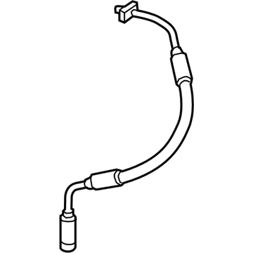 Mercedes-Benz 222-320-38-54 Pressure Hose