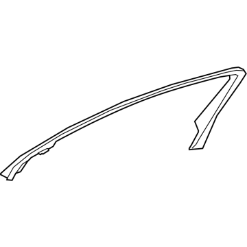 Mercedes-Benz 253-727-03-71-9051 Window Trim