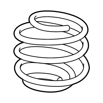 Mercedes-Benz 247-324-92-00 Coil Spring