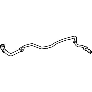 2023 Mercedes-Benz EQS AMG Radiator Hose - 296-501-10-00