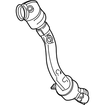 2019 Mercedes-Benz S63 AMG Catalytic Converter - 222-490-58-20