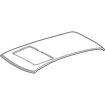 Mercedes-Benz 203-650-02-09 Roof Panel