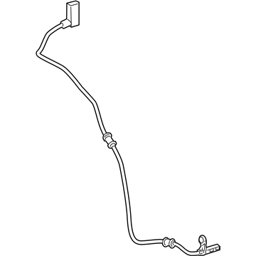 2020 Mercedes-Benz SLC43 AMG ABS Wheel Speed Sensor - 172-540-06-17