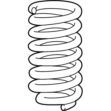 Mercedes-Benz 253-321-15-04 Coil Spring